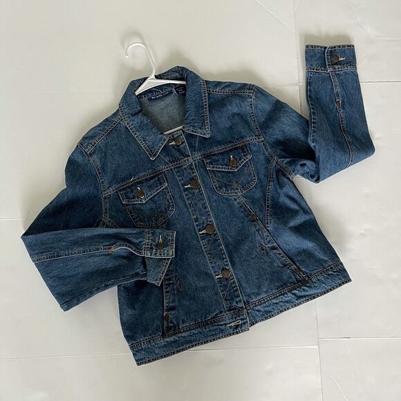 Vintage Bill Blass Jean Jacket - Picture 1 of 3